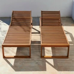 ROCKET Chaise Longue Set De 2^CASA Hot