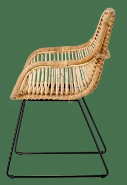 ROTAN Chaise De Salle à Manger Naturel^CASA Sale