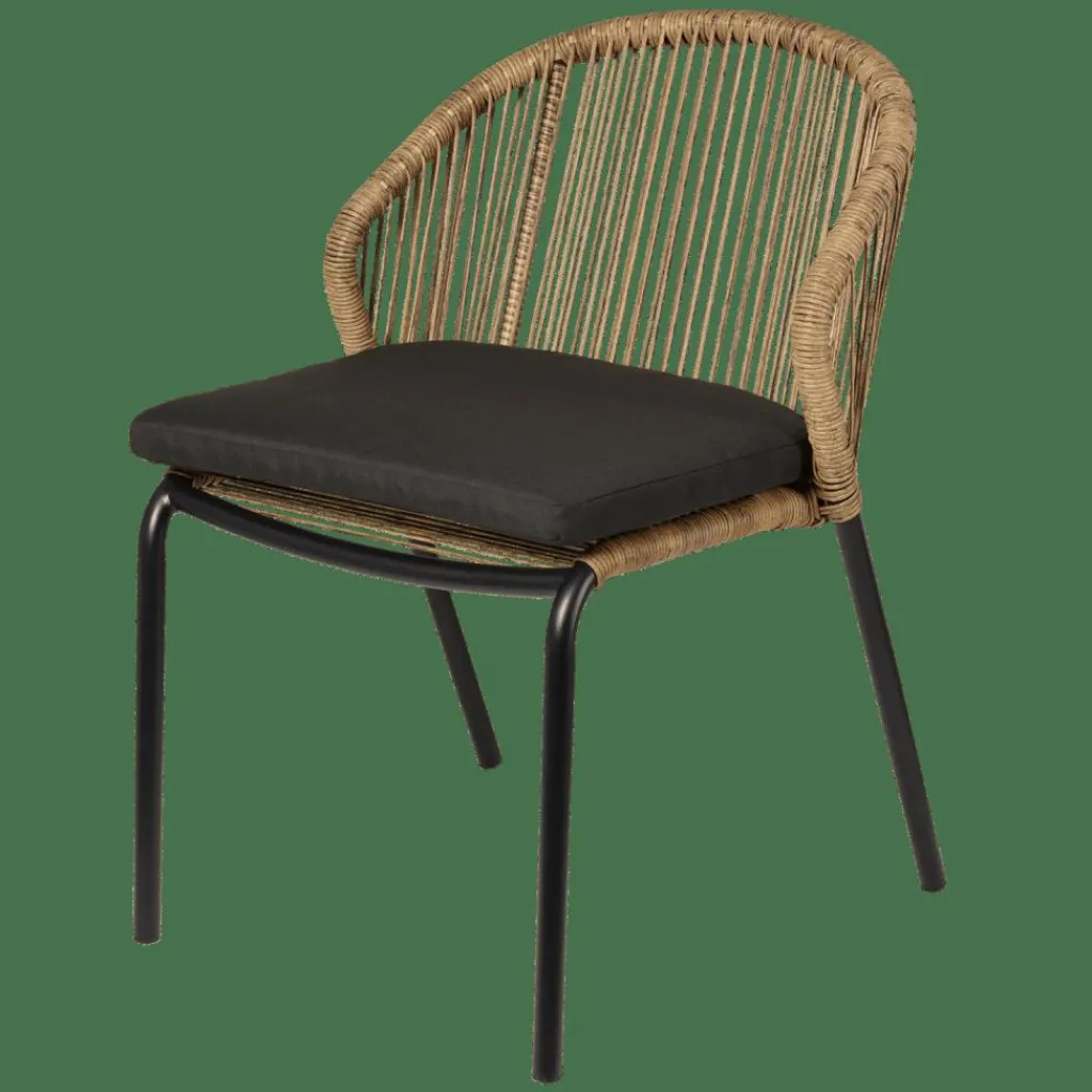 ROYAN Chaise Naturel^CASA Discount