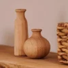 RUBBERWOOD Vase Déco Naturel^CASA Best