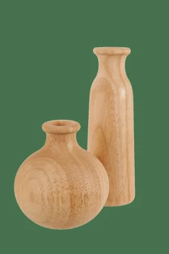 RUBBERWOOD Vase Déco Naturel^CASA Best