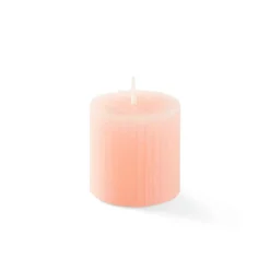 RUSTIC Bougie Côtelée Orange^CASA