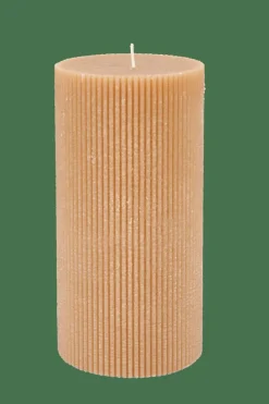 RUSTIC Rib Bougie Ocre^CASA New