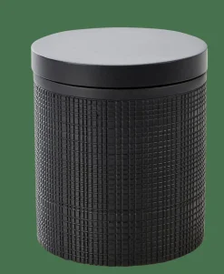 SAMOURAI Boîte à Coton Avec Couvercle Noir^CASA Best