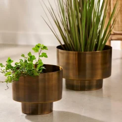 SATURN Pot De Fleurs Bronze^CASA Clearance