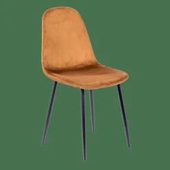SILKE Chaise De Salle à Manger Caramel^CASA Discount
