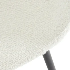 SILKE Chaise De Salle à Manger Bouclette^CASA Hot