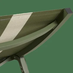 SILVES Chaise Longue Kaki^CASA Discount