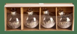 SNOW Porte-noms Set De 4 Transparent^CASA Hot