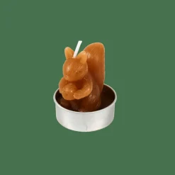 SQUIRREL Bougies Chauffe-plat Set De 6 Brun^CASA Discount