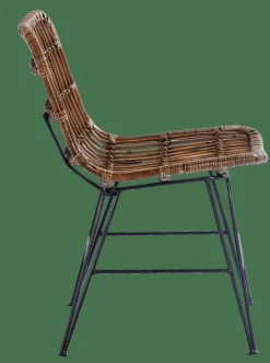 SUMATRA Chaise Noir, Brun^CASA Hot