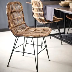 SUMATRA Chaise Noir, Brun^CASA Hot