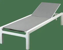 SYDNEY Chaise Longue Blanc^CASA Outlet