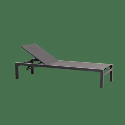 SYDNEY Chaise Longue Noir^CASA Discount