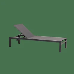 SYDNEY Chaise Longue Noir^CASA Discount