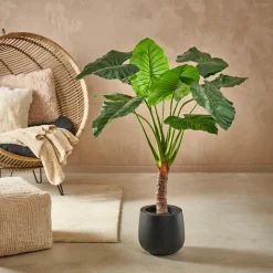 TARO Plante Artificielle Arum Vert^CASA Best