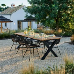 TEAK LUXE Chaise Longue Naturel^CASA Best