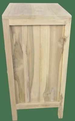 TECK Armoire à 3 Tiroirs Naturel^CASA Outlet