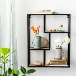 TRAPP Étagère à Suspendre Noir^CASA Online