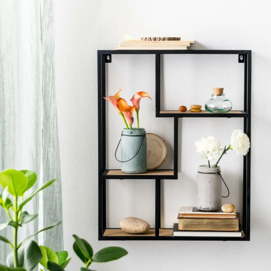 TRAPP Étagère à Suspendre Noir^CASA Online