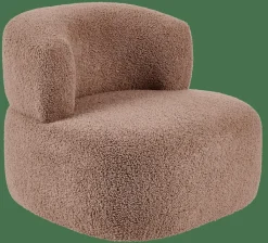 TYLER Fauteuil D'enfant Brun^CASA Clearance