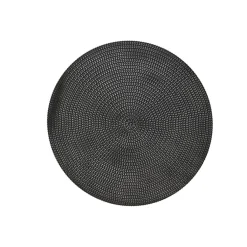 UNI Set De 20 Serviettes Noir^CASA