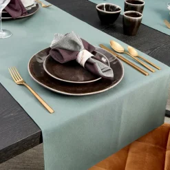 UNILINE Chemin De Table Vert Foncé^CASA Sale