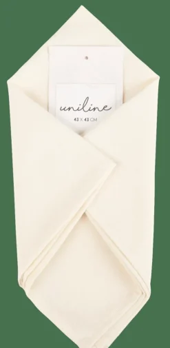 UNILINE Serviette Blanc Cassé^CASA Best