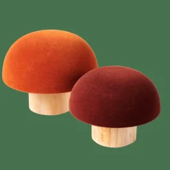 VELVET Champignon Naturel, Multicolore^CASA New