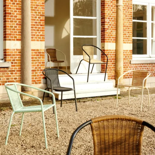VERONA Chaise Empilable Aqua^CASA Sale