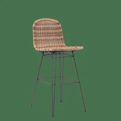 VIENNA Chaise De Bar Naturel^CASA Best