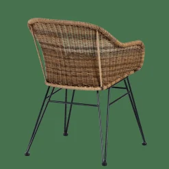 VIENNA Chaise De Salle à Manger Noir, Naturel^CASA Online