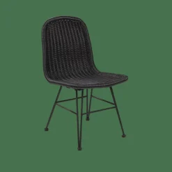 VIENNA Chaise De Salle à Manger Noir^CASA Outlet
