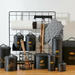 VIRA Boîte De Conservation Noir^CASA Outlet