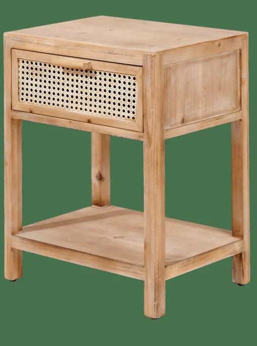 WEBSTER Table De Chevet Naturel^CASA Online