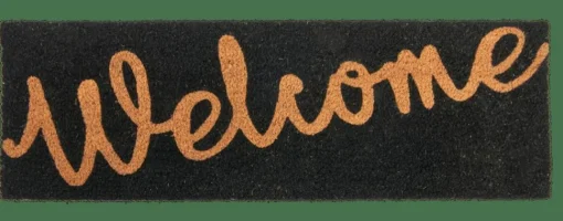 WELCOME Paillasson Noir^CASA Hot