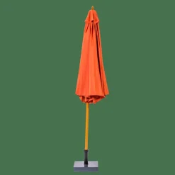 WOOD Parasol Sans Pied De Parasol Couleur Rouille^CASA