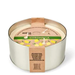 WOOD Recharge Bougie De Jardin^CASA