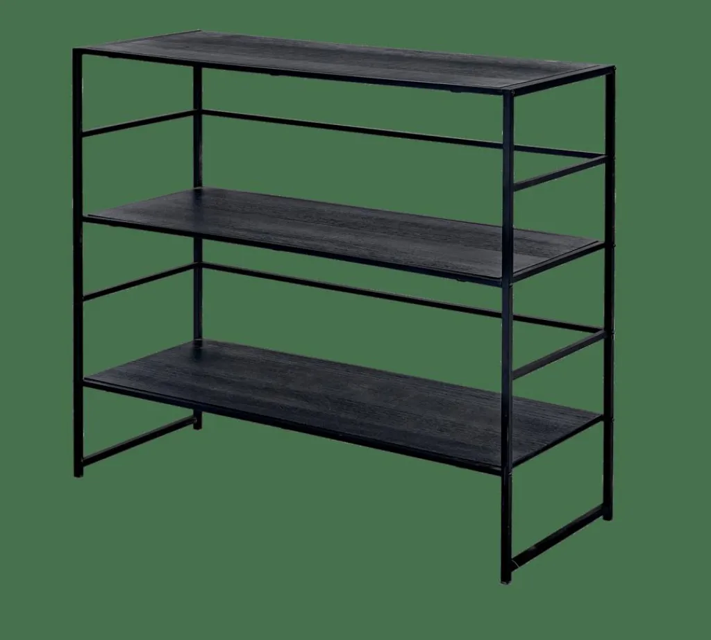 XAVIER Étagère Murale Noir^CASA Clearance