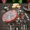 X-MAS Emporte-pièces Set De 8 En Boîte Métallique Argent^CASA Outlet